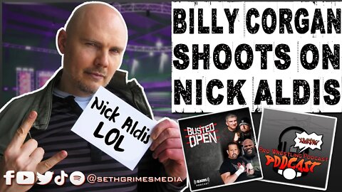 Billy Corgan SHOOTS on Nick Aldis Leaving NWA | Clip from Pro Wrestling Podcast Podcast #nickaldis