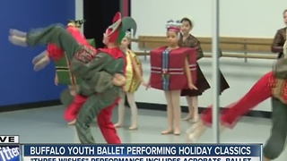 Greater Buffalo Youth Ballet gives sneak peek of holiday performance