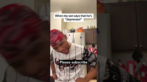 When your son says he's depressed… TikTok meme funny jokes react shorts feed viral