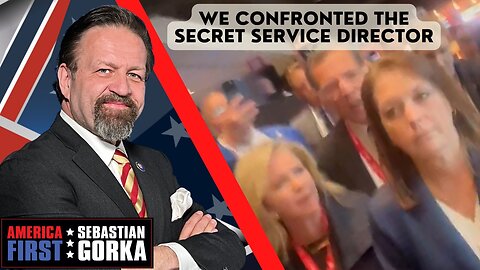 We confronted the Secret Service Director. Sen. Marsha Blackburn with Sebastian Gorka