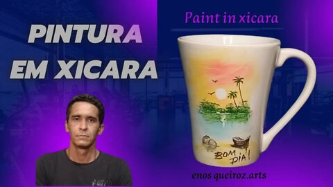 🎨Pintura em Xicara (Paint in xicara)マグカップの塗装