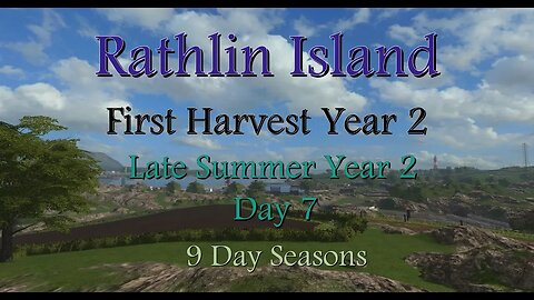 FS17 - 9 Day Seasons - Rathlin Island - EP45 First Harvest Year 2