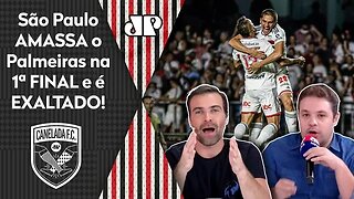 "Gente, o São Paulo ENGOLIU e NÃO DEIXOU o Palmeiras JOGAR!" SPFC é EXALTADO após 3 a 1 na FINAL!