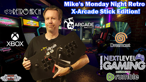 NLG Live: X-Arcade & Retroarch - Mike's Monday Night Retro!