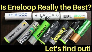 Which Rechargeable Battery is the Best? Let's find out!