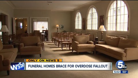 Opioid crisis creates new concerns for funeral homes