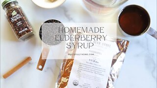 Homemade Elderberry Syrup