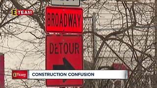 Construction on this Cleveland road causes confusion among drivers