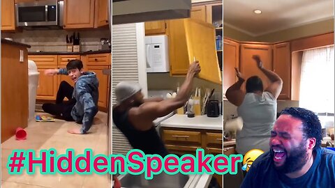 Hidden Speaker Prank #11 Reaction