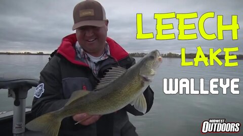 Leech Lake Walleye Fishing