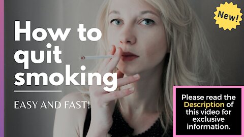 🚬How to quit smoking / ✋Tips on how to stop smoking