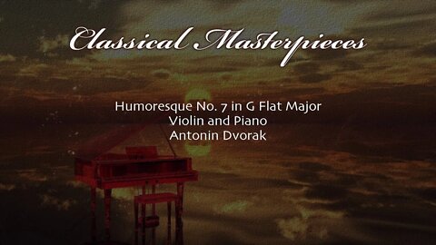 Humoresque No. 7 in G Flat Major - Violin and Piano