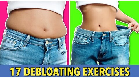 17 Super Exercises to Lose Stomach Bloating