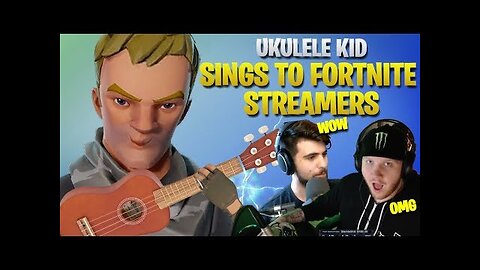 Cutest Kid On Fortnite Sings To Top Fortnite Streamers - Part 2 (Fortnite Battle Royale)