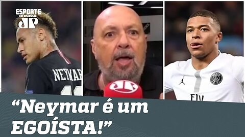 "É um EGOÍSTA!" Narrador DESABAFA e vê PSG melhor SEM Neymar!