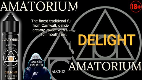AMATORIUM DELIGHT "COUNTRY FUDGE" 🔞 #amatoriumliquids #thealchemyrange #ukeliquid