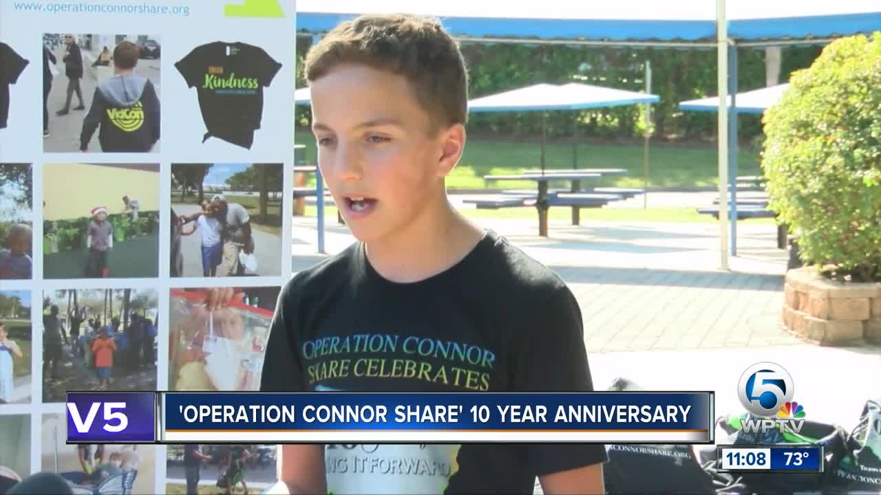 'Operation Connor Share' celebrates 10-year anniversary