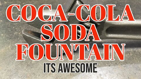 Vintage 1950s Coca-Cola Soft Drink Dispenser - AKA the Boat Motor - COKE