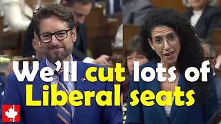 CUTS? We are going to cut about 80 Liberal seats in the House