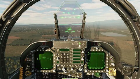 DCS: World F/A-18 Training #6 - Straight In Landing