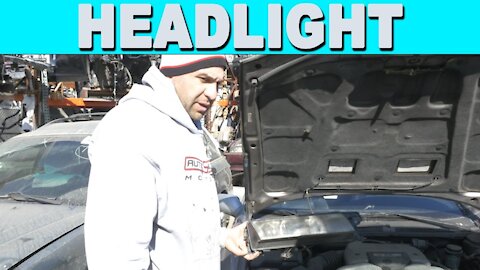 How to Remove a Headlight Headlamp Assembly - 1992 Subaru SVX