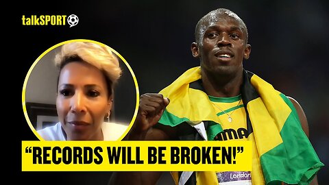 Dame Kelly Holmes PREDICTS Usain Bolt's World Records Could Be BROKEN At The Olympics 👀 | talkSPORT