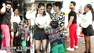 ShivSum & Shibdu Full Mati On The Sets Of Entertainment Ki Raat Housefull | Sumbul Touqeer,Shiv