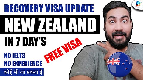 Newzealand big update 😱😱😱 | New zealand free work permit | new zealand recovery visa 2023 #shorts