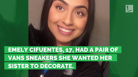 10-Year-Old Girl Paints Teen Sister’s Shoes, Leaves Heartbreaking Note