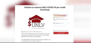UNLV student creates petition opposing tuition surcharges
