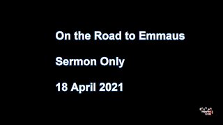 On the Road to Emmaus