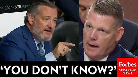 BRUTAL: Ted Cruz Has Epic Clash With Acting Secret Service Director Over Trump And RFK Jr
