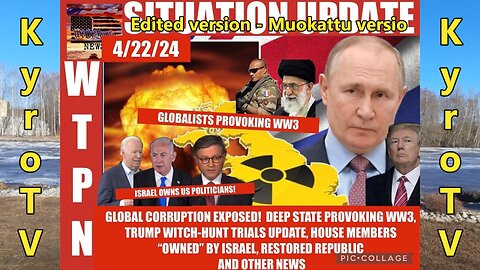 Situation Update - April 22, 2024 (edited version) (Swedish subtitles)