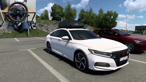 2021 Honda Accord - Euro Truck Simulator 2 [Steering wheel gameplay]-5