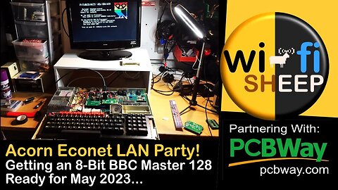 Acorn Econet LAN Party! - Getting an #8bit BBC Master 128 ready for May!