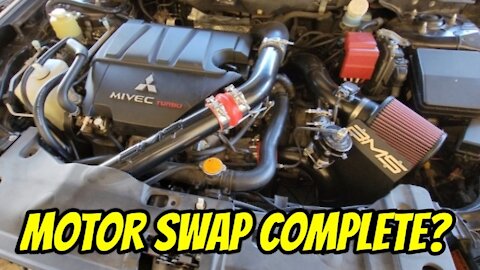 Wrapping Up the 4B11T Install | Neglected EVO X Build Part 7