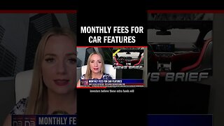 Monthly Fees for Car Features