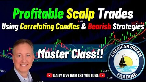 Turning Scalps Into Success - Correlating Candle Patterns & Bearish Strategies For Profitable Scalps