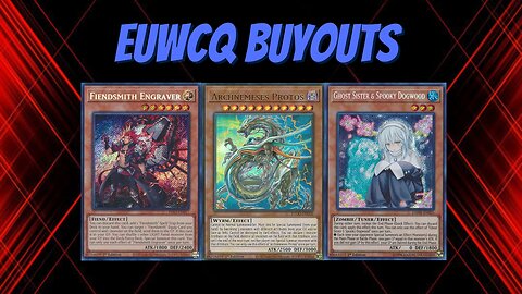 Yu-Gi-Oh! EUWCQ causes Buyouts and Price Spikes.