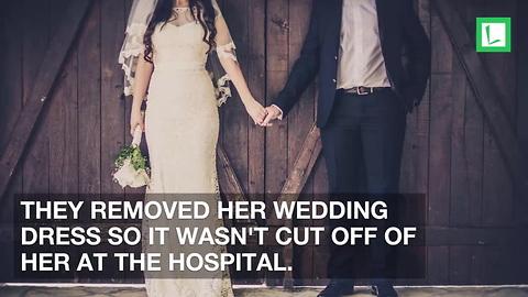 Bride Starts Feeling Itchy During Wedding & Can't Breathe, Rushed to ER Moments Later