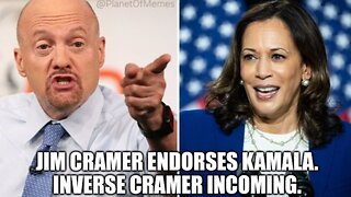 The Jim Cramer Inverse Effect Dooms Kamala's Candidacy