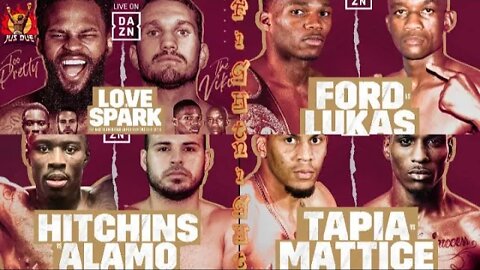 Montana Love vs Steve Spark FULL FIGHT | Richardson Hitchins vs Yomar Alamo | Raymond Ford #TWT