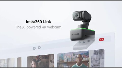 Insta360 Link - 4K Webcam with 1/2" Sensor