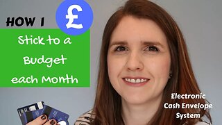 Electronic Cash Envelope System - How I stick to a budget each month