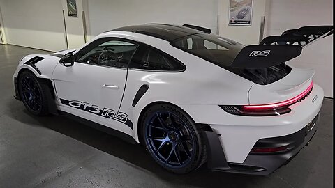 Porsche 911 GT3 RS 992 generation Matte White by Autoshield in Sweden. Stunning! [4k 60]