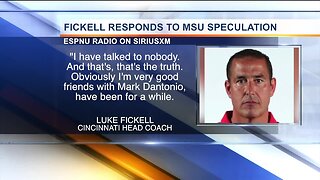 Fickell: "I have talked to nobody" other than Dantonio at Michigan State