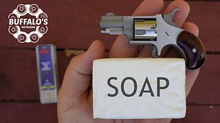 TINY REVOLVER vs BAR OF SOAP 🧼