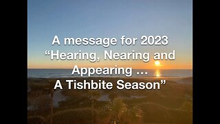 2023 - Hear, Near and Appear Part 2 - Ron Collett 1-8-2023 @ 11am ET