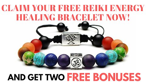 Claim your free energy healing bracelet now😱😱🔥🔥