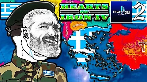 GREEK TURKEY WAR! Hearts of Iron 4: Millennium Dawn Modern Day Mod: Greece #2